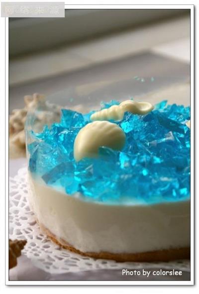酸奶慕斯蛋糕-自己的海洋