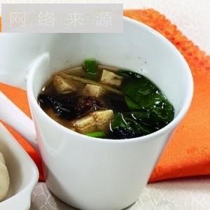食谱-木耳菜豆腐汤