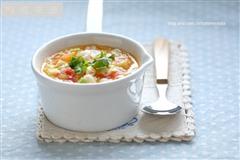 西红柿鸡蛋疙瘩汤的热量