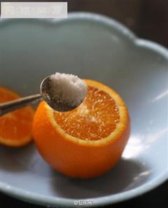 盐蒸橙子的热量