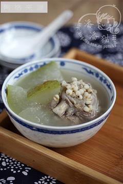 薏米冬瓜排骨汤的热量