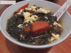 西红柿紫菜蛋汤