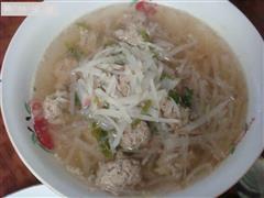 萝卜焯丸子