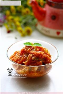 韩式辣白菜的热量