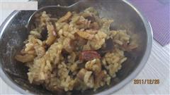 虾米香菇酱油蒸饭