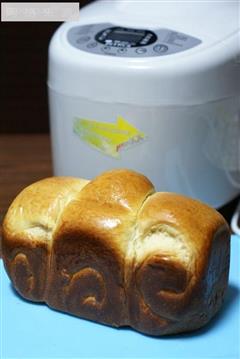 面包机版直接法北海道吐司