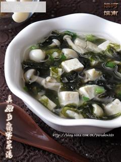 真姬豆腐紫菜汤