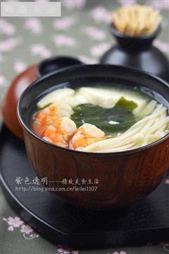 日式味增汤的热量