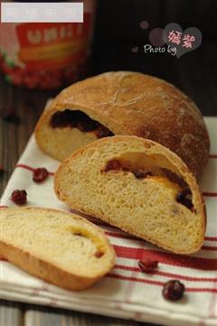 5分钟面包-蔓越莓玉米面包