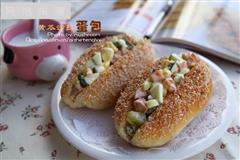 黄瓜沙拉蛋包