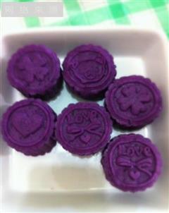 香甜紫薯饼
