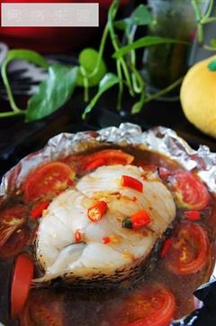 番茄酿鳕鱼