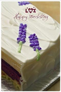 紫薯香草慕斯蛋糕