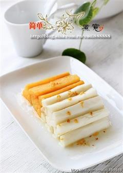 不动火做蜜汁双薯