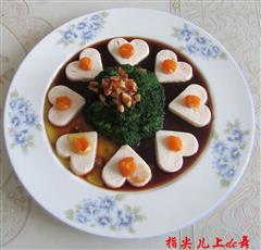 蛋黄豆腐花