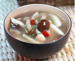 杂骨菌菇汤的热量