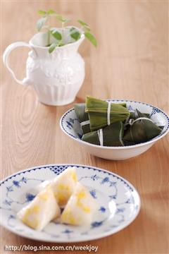 玉米粽&咖喱牛肉粽