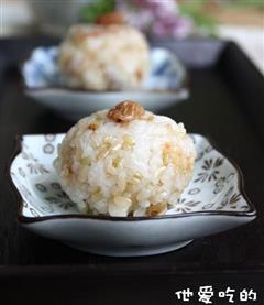 糙米甜饭团