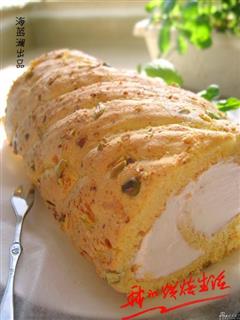 椰香海绵蛋糕卷