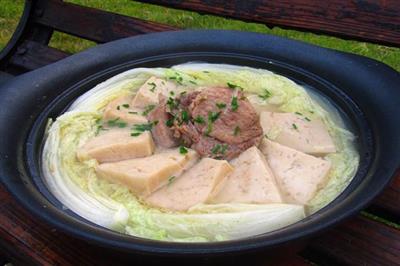 白菜豆腐排骨汤