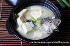 黑鮶鱼豆腐汤