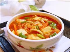 韩式泡菜锅的热量