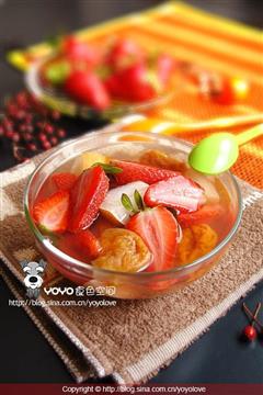 草莓梨子汤