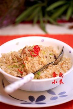 香菇糙米饭
