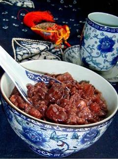 雪耳红豆紫米粥
