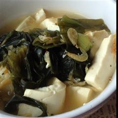 冬日精力汤-海苔豆腐大酱汤