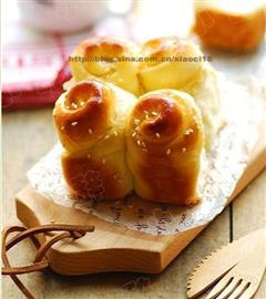 脆皮蜂蜜面包
