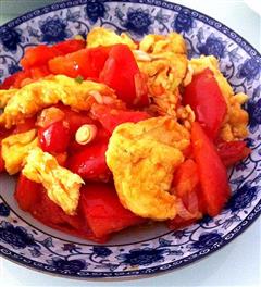 西红柿炒鸡蛋-百姓看家菜的热量