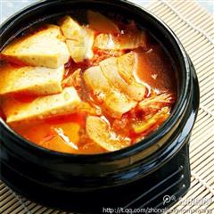 豆腐泡菜汤