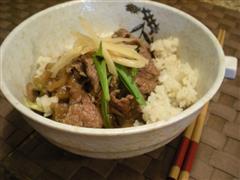 简单版-日式牛肉饭