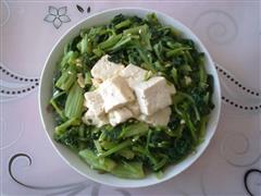 苔菜炖豆腐