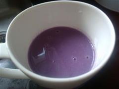 紫薯豆浆