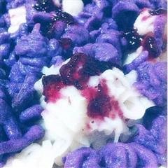 蓝莓山药紫薯泥