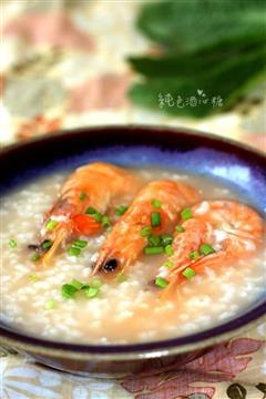鲜虾粥-高压锅成就及其鲜美的海鲜粥