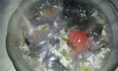 紫菜柿子蛋花汤