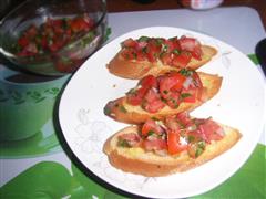 番茄莎莎酱Bruschetta