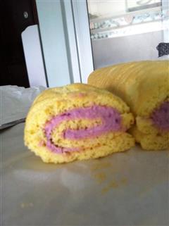 紫薯奶酪蛋糕卷