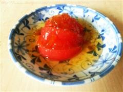 黄梅醋酱番茄沙拉