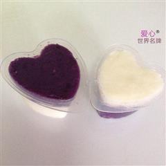 两情相悦-紫薯山药泥