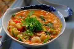 西红柿面疙瘩汤的热量