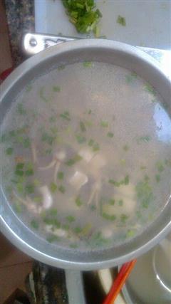 豆腐蛏子汤
