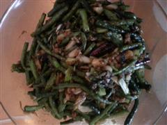 橄榄菜炒长豇豆