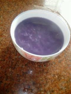 紫薯米粥