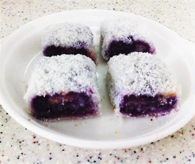 京味儿，紫薯凉糕