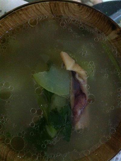 潮菜-黄瓜鱿鱼清汤