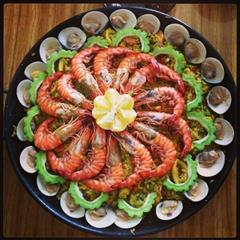 西班牙海鲜饭Paella的热量
